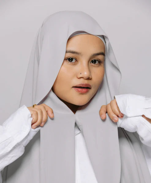 Hijab With Magnetic Buckle
