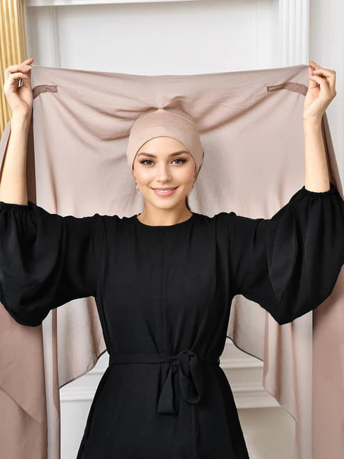 Hijab With Magnetic Buckle