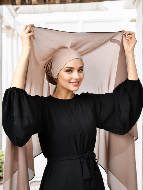 Hijab With Magnetic Buckle